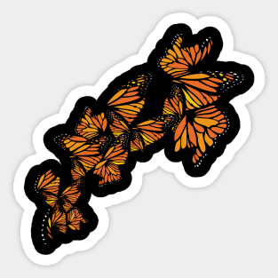 Monarch Sticker